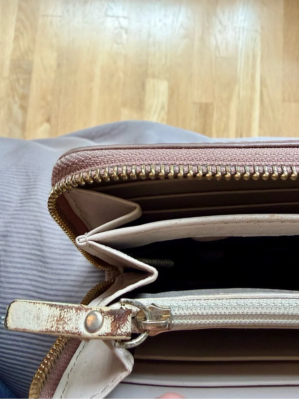 Kate Spade New York Patent Leather Zip Around Wallet